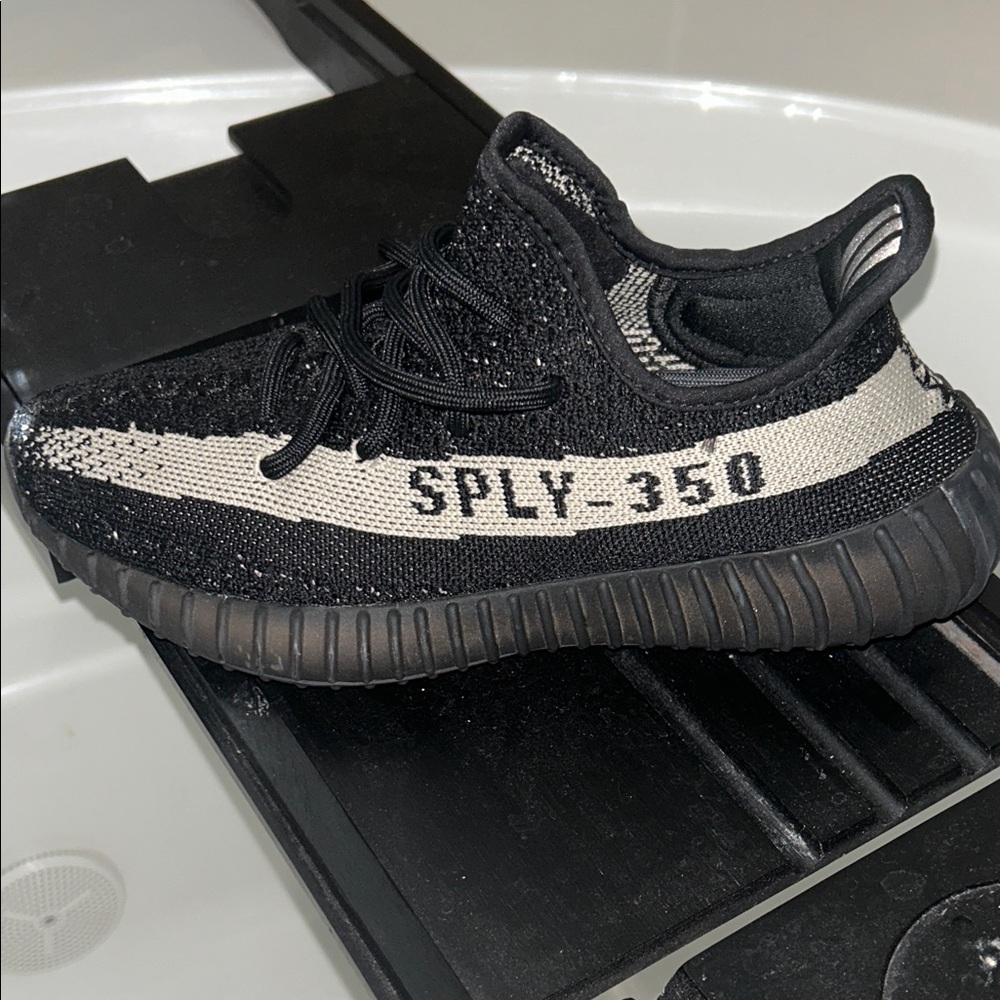Black and Cream SPLY-350 Sneakers